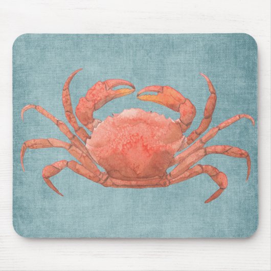 Waterverf Crab Muismat (Voorkant)