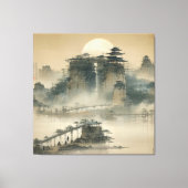 Waterverf Creëer Uw eigen aangepaste ontwerp Canvas Afdruk (Voorkant)