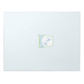 Waterverf Crest Budget Bruiloft A7 Envelope Liner Notitieblok (Voorkant)