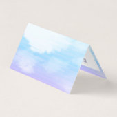 Waterverf Crystals & Gold Moon Boutique Hartelijk  Kaart (Achterkant)