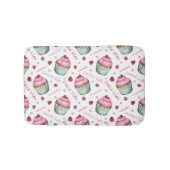 Waterverf cupcakes badmat (Voorkant)