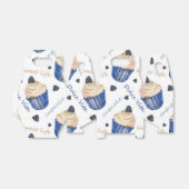 Waterverf cupcakes bedankdoosjes (Uitgevouwen)