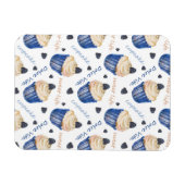 Waterverf cupcakes magneet (Horizontaal)