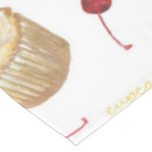 Waterverf cupcakes tafelkleed (Gekanteld)