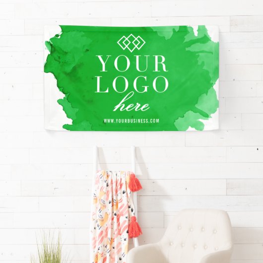 Waterverf Custom Logo Craft en Trade Show Spandoek (Insitu)