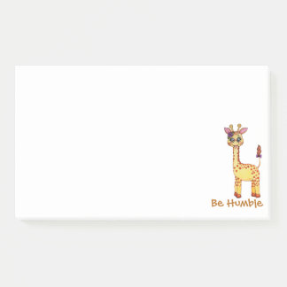 Waterverf Cute Baby Giraffe Post-it® Notes