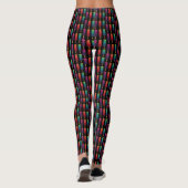 Waterverf Cute Popsiche Ice Creams Leggings (Achterkant)