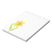 Waterverf Daffodil 2 Notitieblok (Gedraaid)