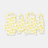 Waterverf Daffodil Ditzy Floral Bedankdoosjes (Uitgevouwen)