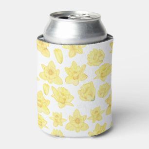 Waterverf Daffodil Ditzy Floral Blikjeskoeler