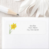 Waterverf Daffodil Etiket (Insitu)
