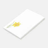 Waterverf Daffodil Post-it® Notes (Schuin)