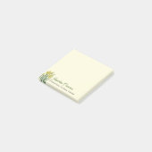 Waterverf Daffodils Botanische illustratie Post-it® Notes (Schuin)