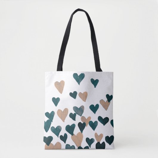 Waterverf dag valentijn - neutraal tote bag (Voorkant)