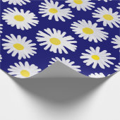 Waterverf Daisies Cadeaupapier (Hoek)