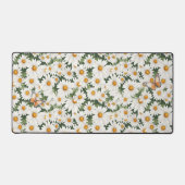 Waterverf Daisies en Vlinders Bureaumat (Voorkant)