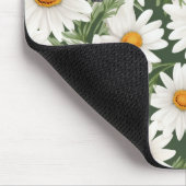 Waterverf Daisies en Vlinders Muismat (Hoek)