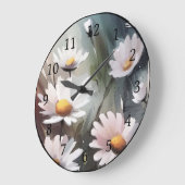 Waterverf Daisies Grote Klok (Hoek)