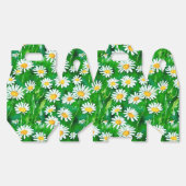 Waterverf Daisies in een Groen Veld Bedankdoosjes (Ongevouwen)