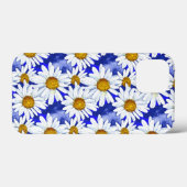 Waterverf Daisies op Denim Blue Case-Mate iPhone Case (Achterkant (horizontaal))