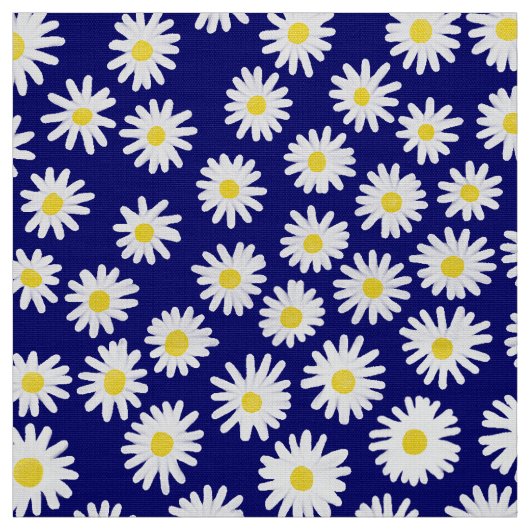 Waterverf Daisies Stof (Swatch)