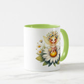 Waterverf Daisy Fairy Mok (Voorkant rechts)