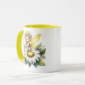 Waterverf Daisy Fairy Mok (Voorkant links)