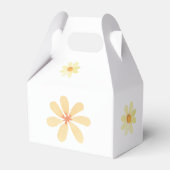 Waterverf Daisy Verjaardag Bedankdoosjes (Achterkant)