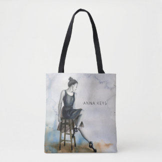 Waterverf Dancer Tas ballet ballerina
