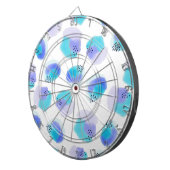 Waterverf Dartbord (Voorkant Rechts)