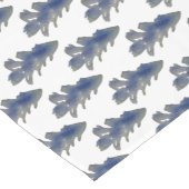 Waterverf - Deep Blue Pine Tree Korte Tafelloper (Hoek)