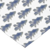 Waterverf - Deep Blue Pine Tree Tafelkleed (Gekanteld)