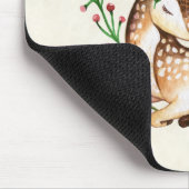  Waterverf Deer Laying Down Boho Muismat (Hoek)