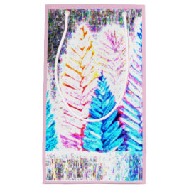 Waterverf dennenzak klein cadeauzakje