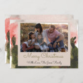 Waterverf Desert Holiday Kaart (Voorkant / Achterkant)