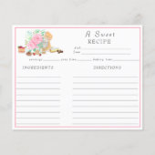 Waterverf desserts met mixer en Rozen recept (Voorkant)