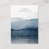 Waterverf die Visitekaartje voor beeldscherm verdi (Voorkant)