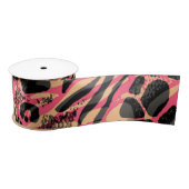Waterverf Dierensafari Print Lint (Spoel)