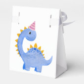 Waterverf Dino feestjes Bedankdoosjes (Achterkant)