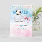 Waterverf doelen of bogen jongen of meisje geslach kaart (Staand voorkant)