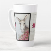 Waterverf Donkey Latte Cup Latte Mok (Linkerhoek)