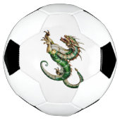 "Waterverf Dragon Majesty" Voetbal (Gedraaid)