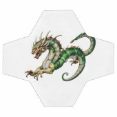 "Waterverf Dragon Majesty" Voetbal (Enkel)