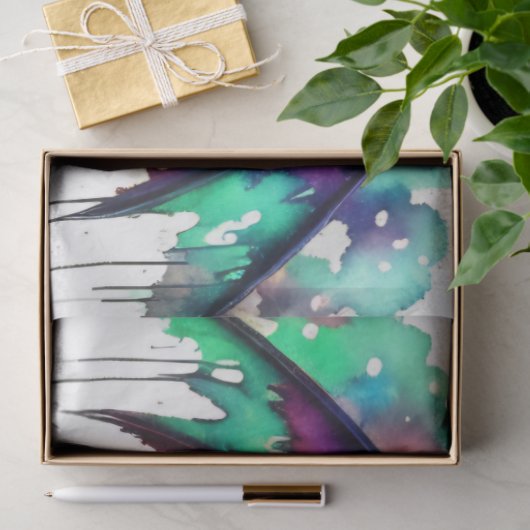 Waterverf Dragon Tissuepapier (Geschenk)