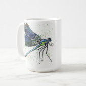 Waterverf Dragonfly Mok (Voorkant links)