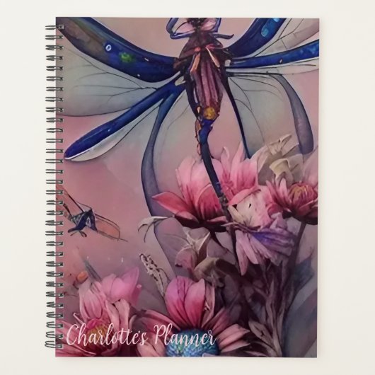 Waterverf Dragonfly, Planner (Voorkant)
