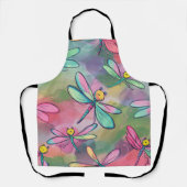 Waterverf Dragonfly Schort (Voorkant)