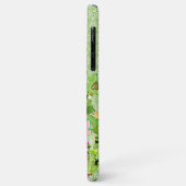 Waterverf Dream Dahlia Delight iPhone Case (Achterkant/links)