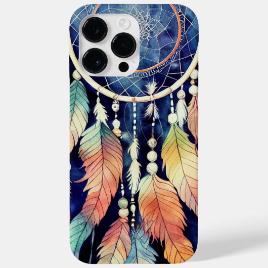 WATERVERF DREAMCATCHER EN VEREN Case-Mate iPhone CASE (Achterkant)