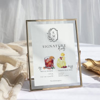 Waterverf | Drink van de Bride & Groom Signature